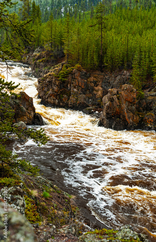 Yellowstone became the first national park for all visitors to enjoy the unique hydrothermal and geologic features, to observe wildlife and active geysers.