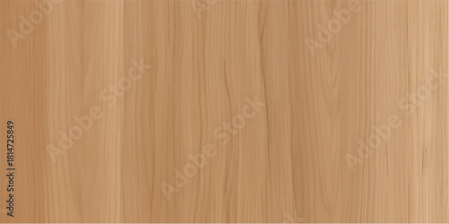 Vector wood texture background featuring natural oak plank grain pattern on a brown wooden floor surface