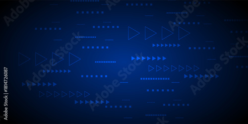 technology background with hi-tech digital