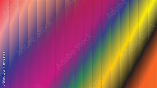 Vibrant Diagonal Spectrum Gradient Art with Bold Neon Colors, Abstract Rainbow Waves and Modern Colorful Background Design