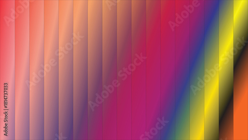 Vibrant Multicolor Gradient Abstract Art with Rainbow Light Streaks | Modern Digital Background | Colorful Futuristic Graphic Texture