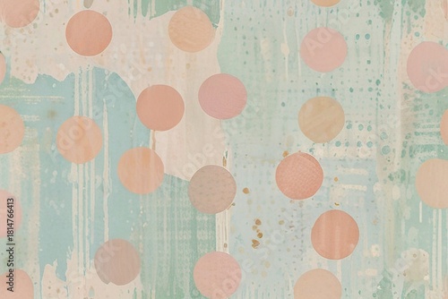 seamless background with flowers