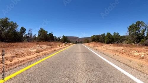Utah Driving 4775 Natural Bridges National Monument