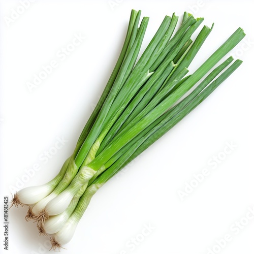 Fresh Green Onions Ready for Cooking or Garnishing Meals in a Bright Kitchen ...