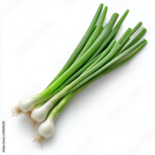 Fresh Green Onions Ready for Cooking or Garnishing Meals in a Bright Kitchen ...