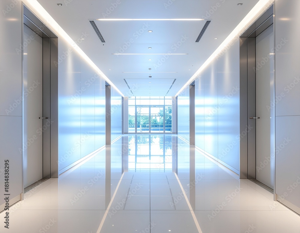 Fototapeta premium modern office corridor