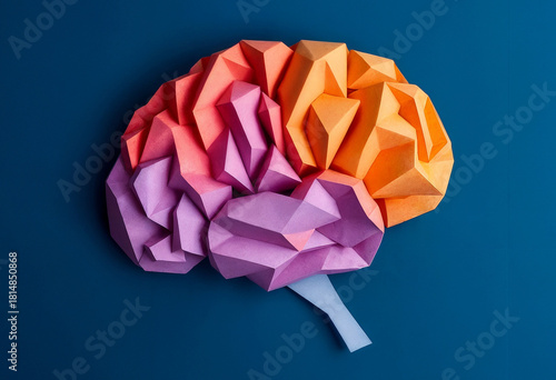 origami brain paper 