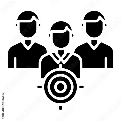 Customer Segmentation Vector Icon