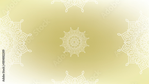 Mandala Background - Gradient round mandala .Hand Made, Indian Mandala 