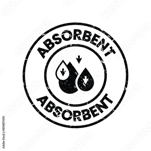 Absorbent stamp grunge effect with moisture control technology ensures reliable performance every time