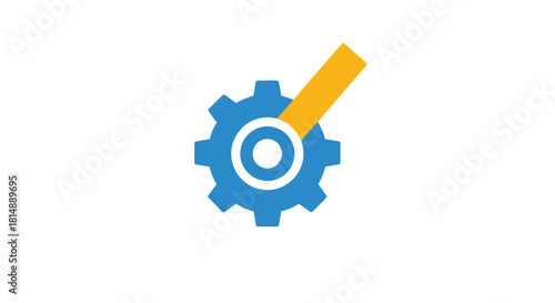 Gear with Yellow Bar