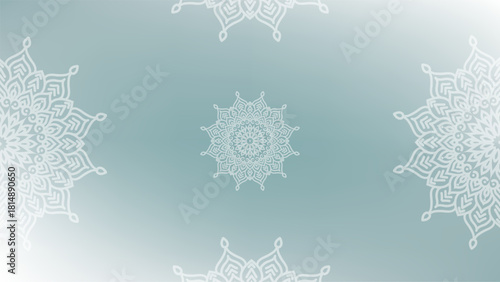 Mandala Background - Gradient round mandala .Hand Made, Indian Mandala 