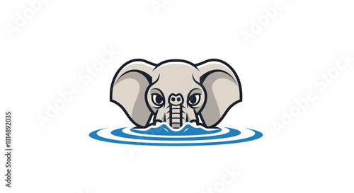 Elephant Swimming