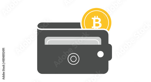 Bitcoin in wallet