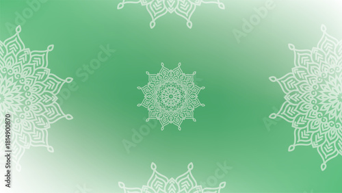 Mandala Background - Gradient round mandala .Hand Made, Indian Mandala 
