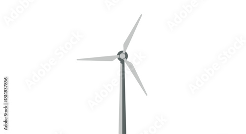 Isolated wind turbine