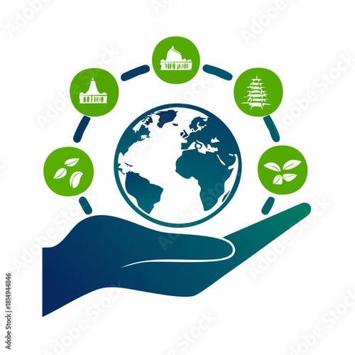 EcoFriendly Global Stewardship Concept