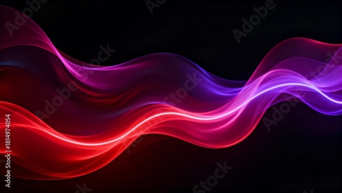 Wallpaper Mural abstract digital background with wave wallpaper Torontodigital.ca