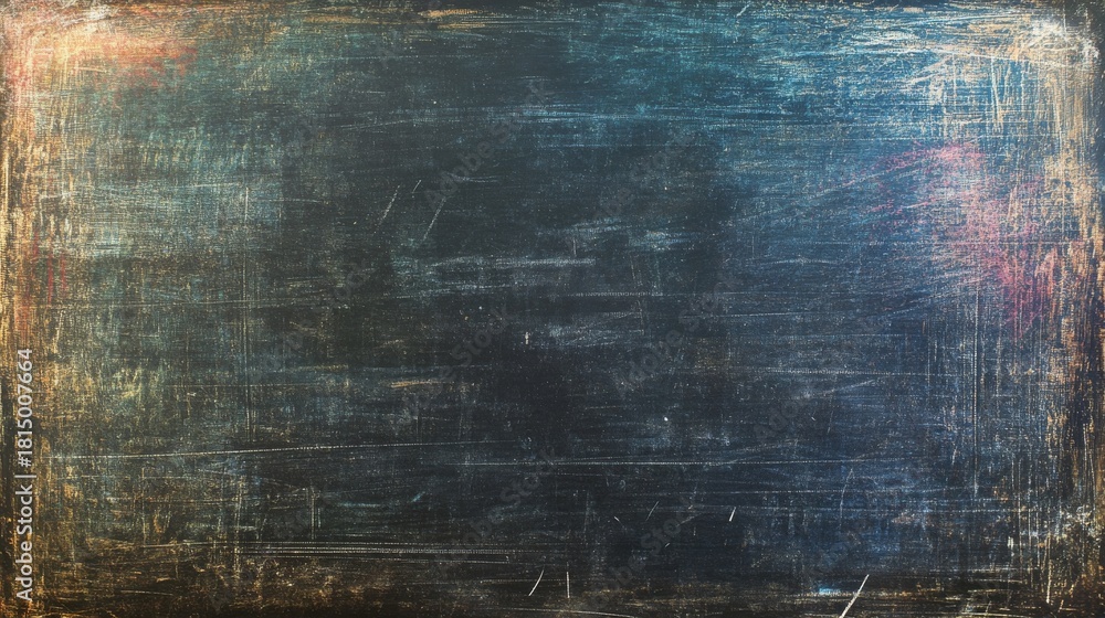 Obraz premium Scratched Dark Surface Abstract Texture Background