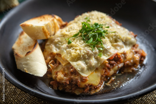 Bolognese lasagna