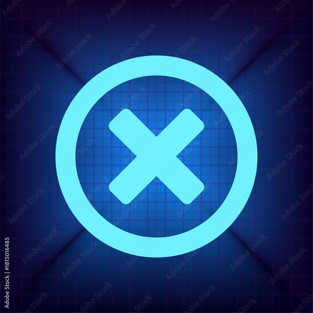 Obraz premium Vector illustration on a blue background