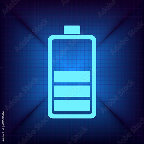 Vector illustration on a blue background