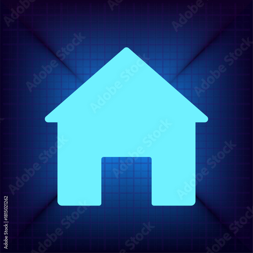 Vector illustration on a blue background