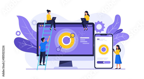 Team Collaboration on Website and Mobile App Development.