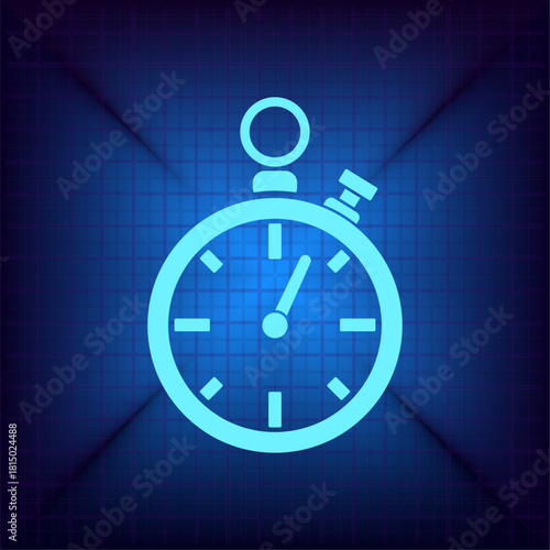 Vector illustration on a blue background