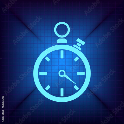 Vector illustration on a blue background