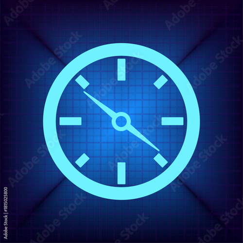 Vector illustration on a blue background