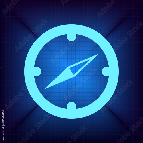 Vector illustration on a blue background