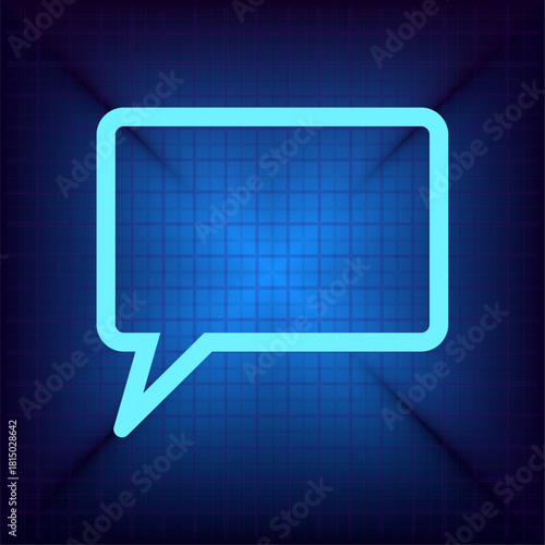 Vector illustration on a blue background