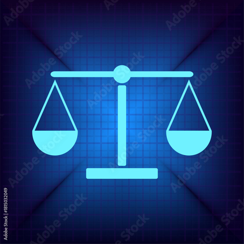 Vector illustration on a blue background