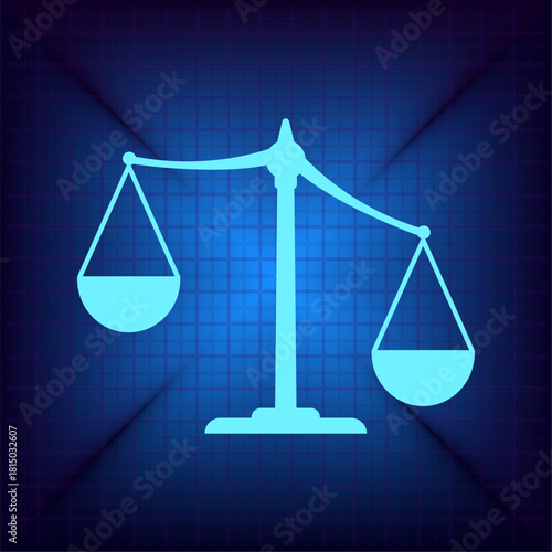 Vector illustration on a blue background