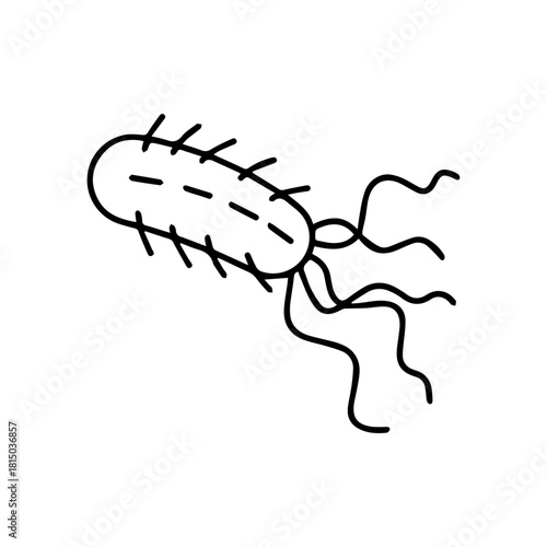 Bacterium Microbe Icon