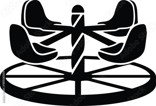 Merry Go Round Swing Icon