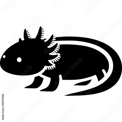 Axolotl Icon Vector