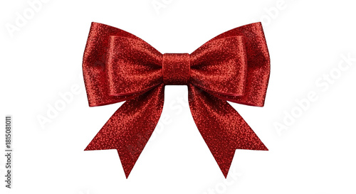 red ribbon bow