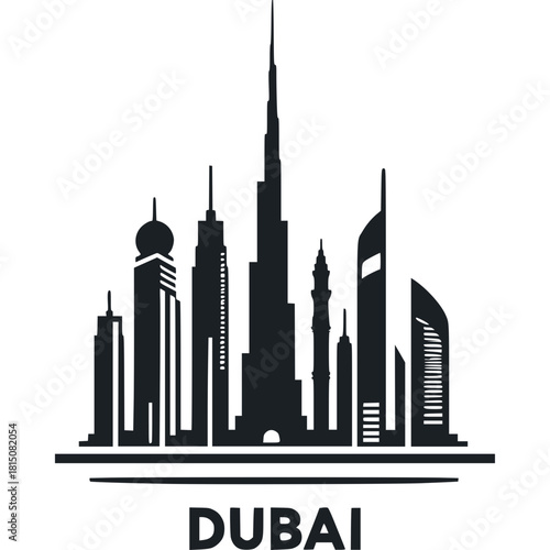 Dubai Icon Vector