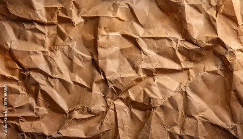 Wallpaper Mural Brown Recycled Kraft Paper Crumpled Vintage Texture Background For Letter Abstract Parchment Old Retro Page Grunge Blank Torontodigital.ca