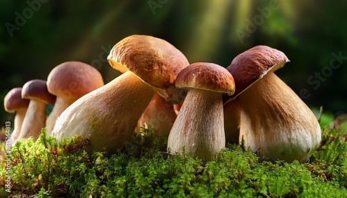 Edible Mushrooms Boletus Edulis