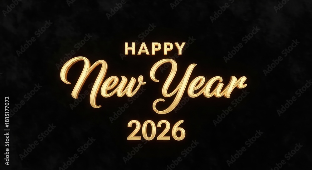 Obraz premium Happy New Year 2026
