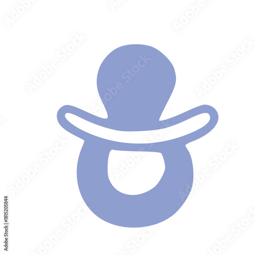 Light Purple Baby Pacifier Soother Newborn Accessory