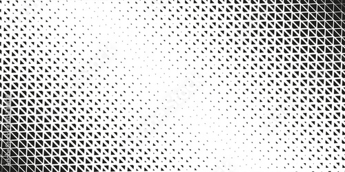 Abstract Geometric Technology Background Vector Triangle Halftone Pattern. Triangular Half Tone Texture. Minimal Style Dynamic Technology Wallpaper which is currently popular