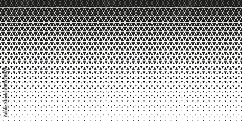 Abstract Geometric Technology Background Vector Triangle Halftone Pattern. Triangular Half Tone Texture. Minimal Style Dynamic Technology Wallpaper which is currently popular