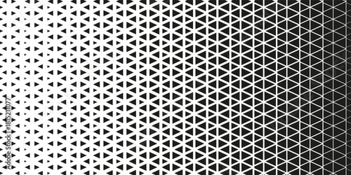 Abstract Geometric Technology Background Vector Triangle Halftone Pattern. Triangular Half Tone Texture. Minimal Style Dynamic Technology Wallpaper which is currently popular