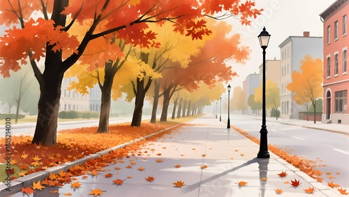 autumn in the city