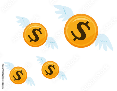 お金のイラスト　コイン　日本円