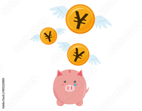 お金のイラスト　コイン　日本円